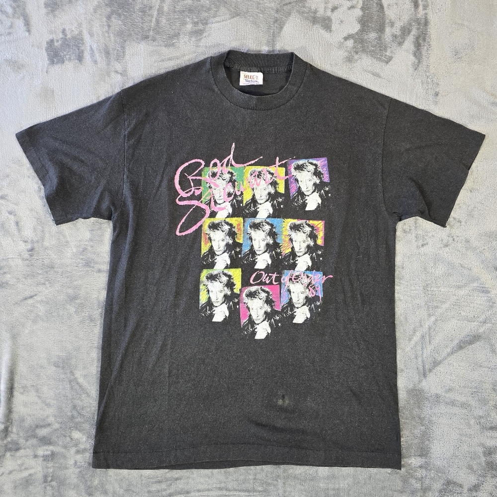 Vintage 1989 Rod Stewart Tour Tshirt